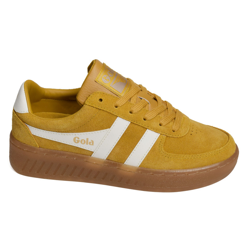 GRANDSLAM SUEDE Jaune, Sneakers basses Gola