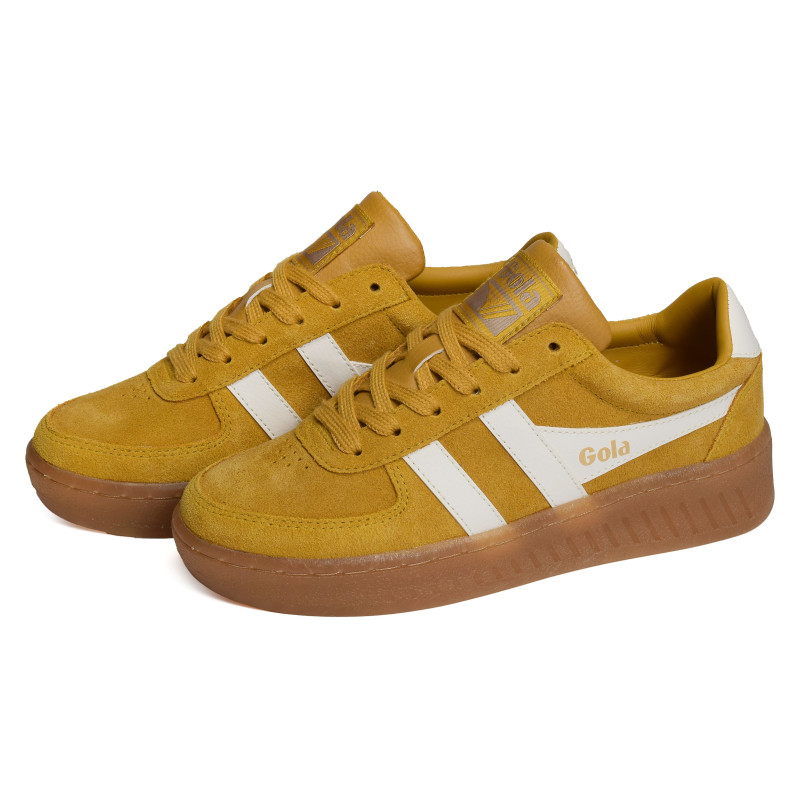 GRANDSLAM SUEDE Jaune, Sneakers basses Gola