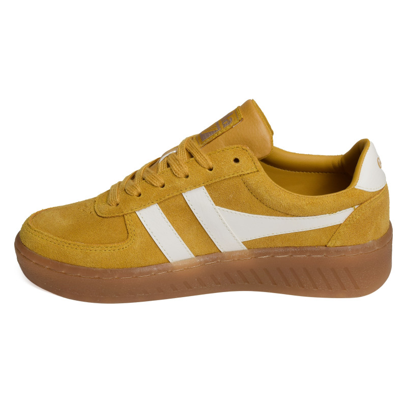 GRANDSLAM SUEDE Jaune, Sneakers basses Gola