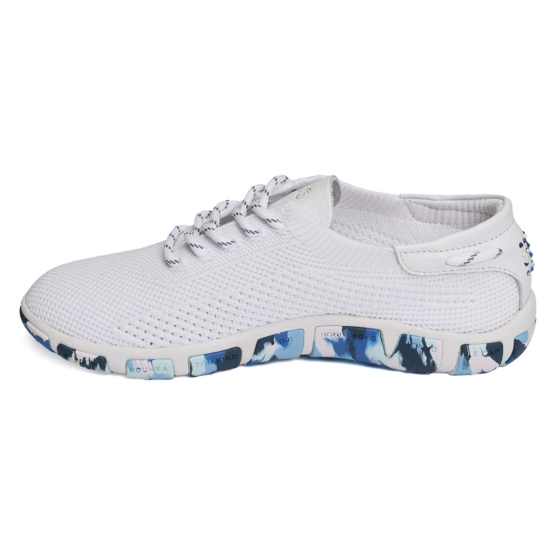 JAZARIA Blanc Bleu, Chaussures basses TBS