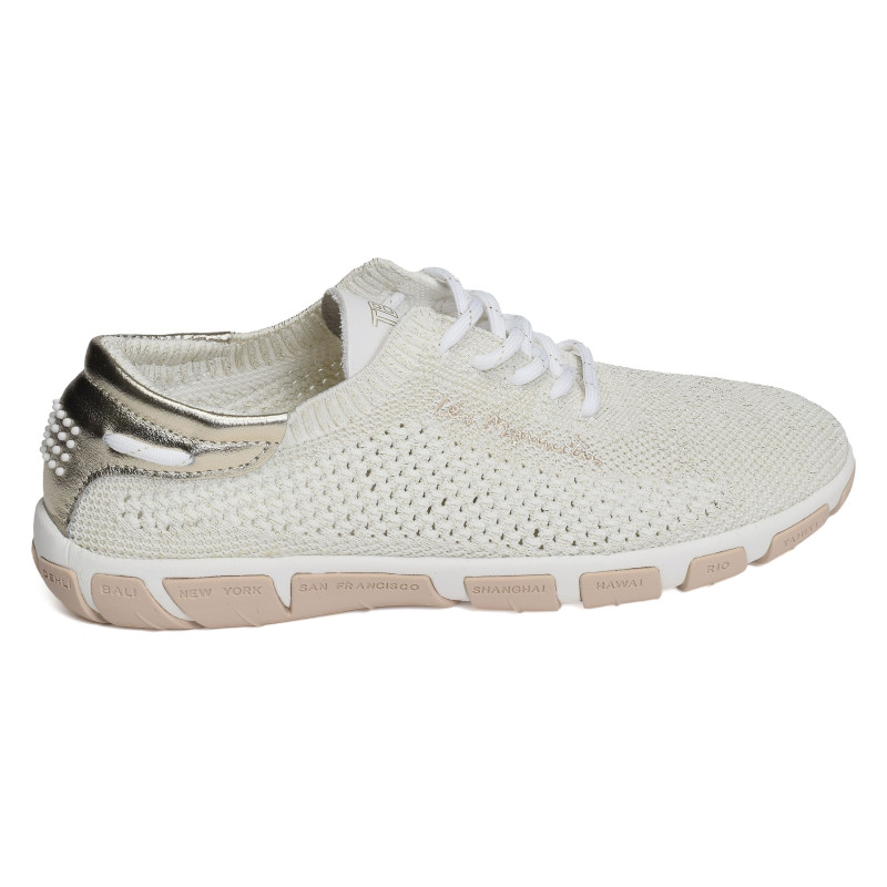 JAZARIA Blanc Or, Chaussures basses TBS