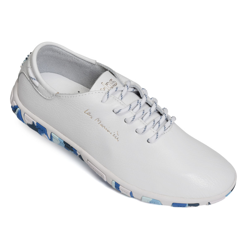 JAZARU Blanc Bleu, Sneakers basses TBS