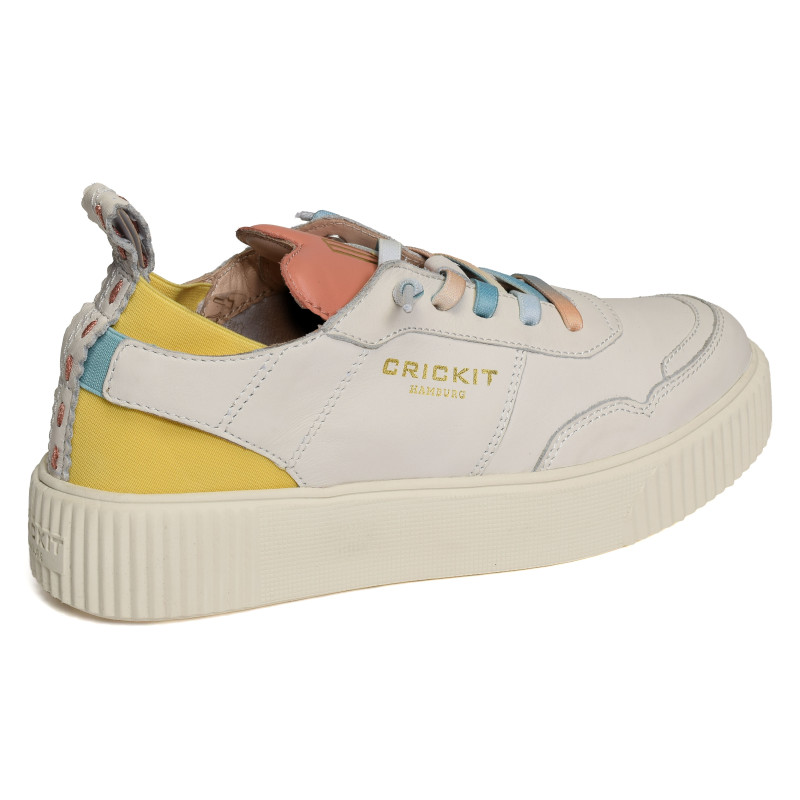 OAKLI Blanc Multicolore, Slip-On Crickit