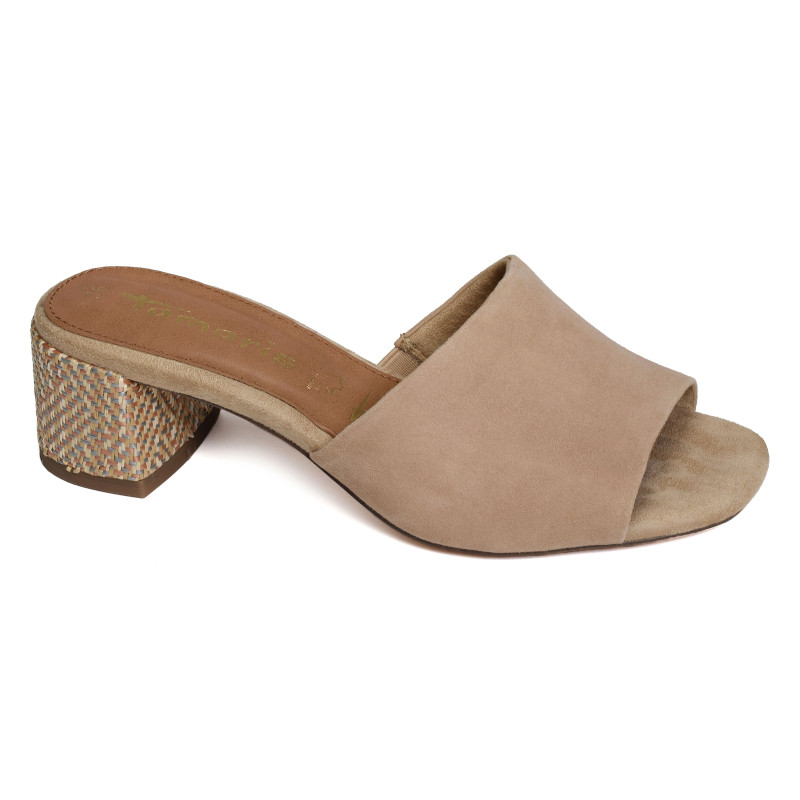 27204 Tan, Mules Tamaris