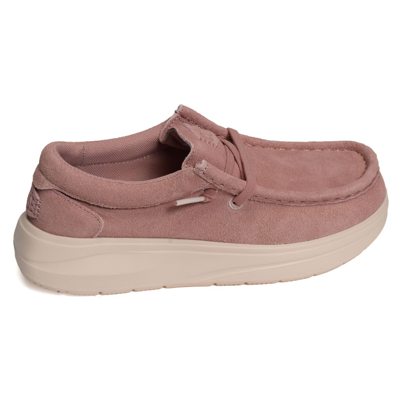 WENDY COMF SUEDE Rose, Slip-On HeyDude