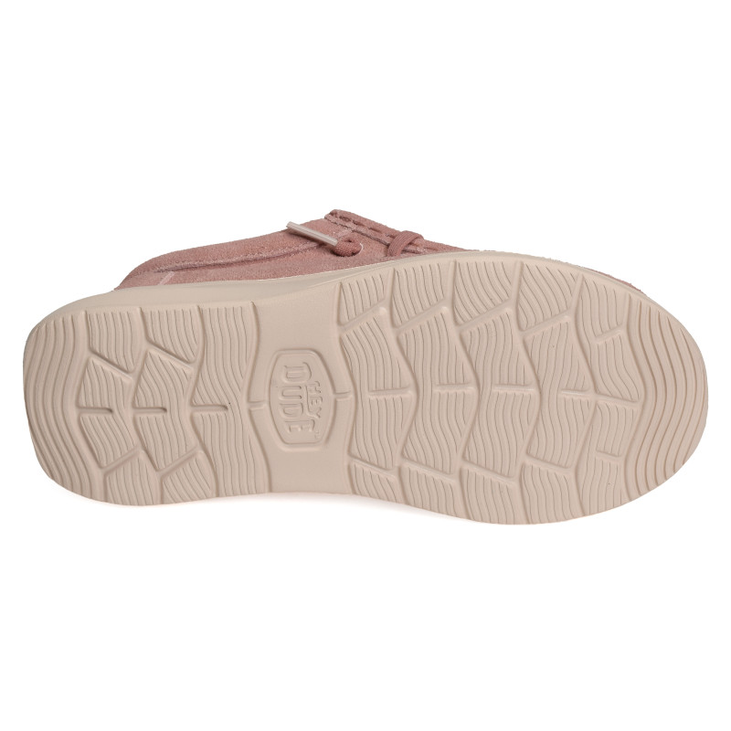 WENDY COMF SUEDE Rose, Slip-On HeyDude