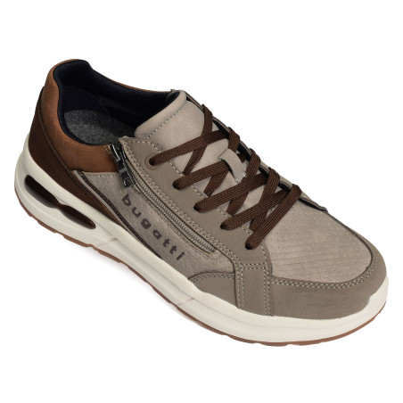 ASL01 Taupe, Baskets running Bugatti