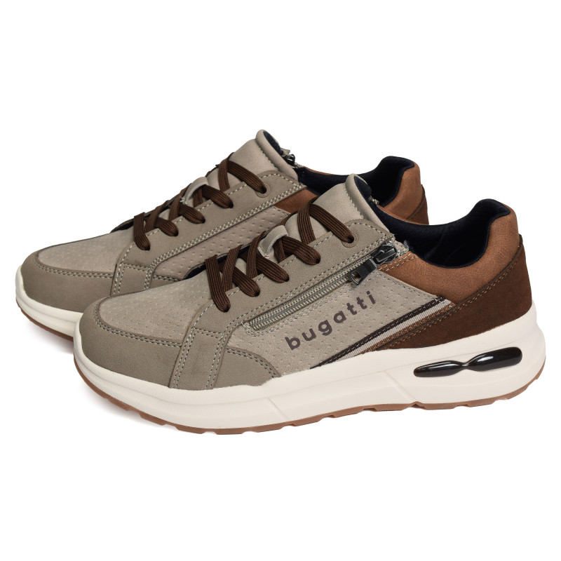 ASL01 Taupe, Baskets running Bugatti