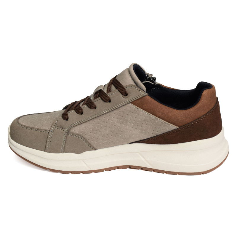 ASL01 Taupe, Baskets running Bugatti