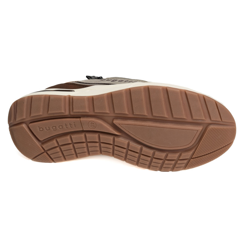 ASL01 Taupe, Baskets running Bugatti