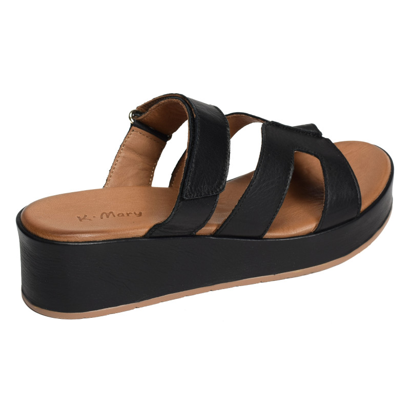 GANEUR Noir, Mules K.Mary