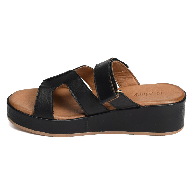 GANEUR Noir, Mules K.Mary