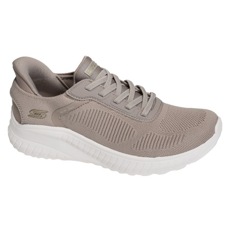 BOBS SQUAD CHAOS CURRENT MU Taupe, Slip-On Skechers