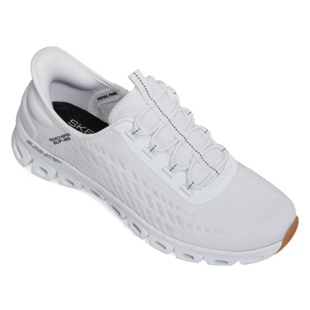 GLIDE STEP TRANQUILITY Blanc, Slip-On Skechers