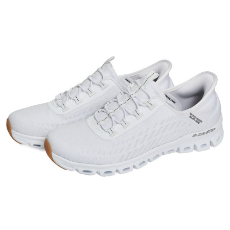 GLIDE STEP TRANQUILITY Blanc, Slip-On Skechers