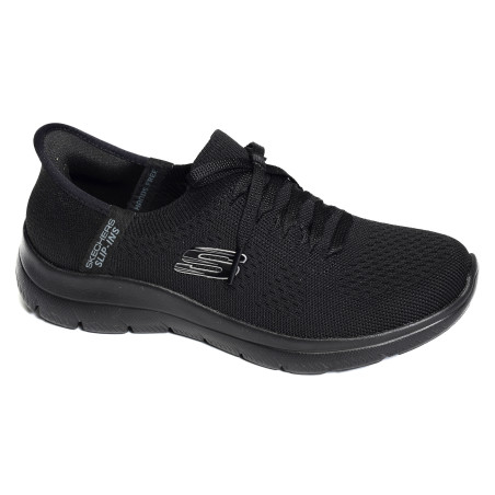 SUMMITS NEW DAILY Noir, Slip-On Skechers