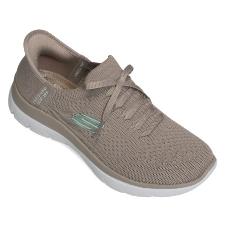 SUMMITS NEW DAILY Taupe, Slip-On Skechers