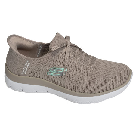 SUMMITS NEW DAILY Taupe, Slip-On Skechers