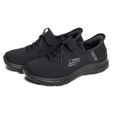 SUMMITS NEW DAILY Noir, Slip-On Skechers