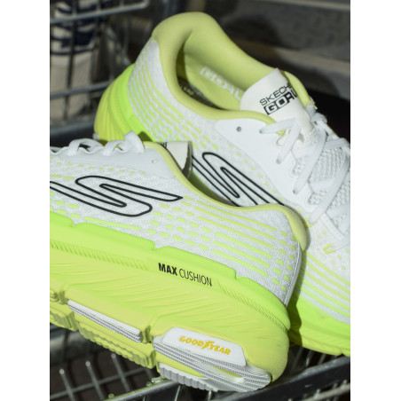 MAX CUSHIONING PREMIER 2.0 Blanc, Baskets running Skechers