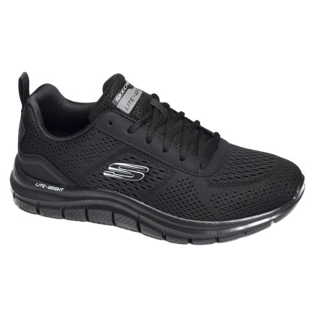 TRACK LESHUR Noir, Baskets running Skechers