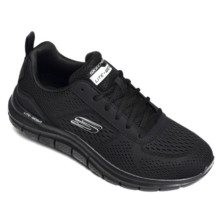 TRACK LESHUR Noir, Baskets running Skechers