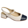 715 Beige Marine, Slingback Folie's