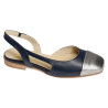 TIRADE Marine Gris, Slingback Folie's