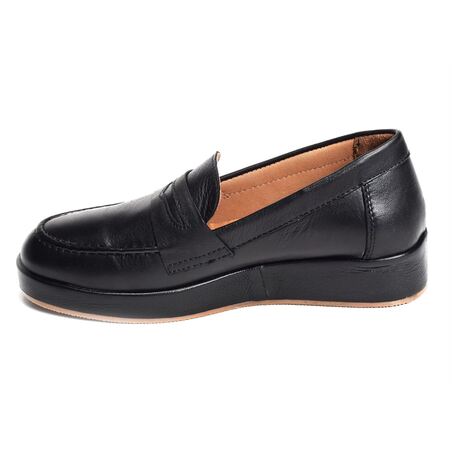 GALIPE Noir, Mocassins K.Mary