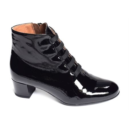 513 Verni Noir, Bottines Folie's