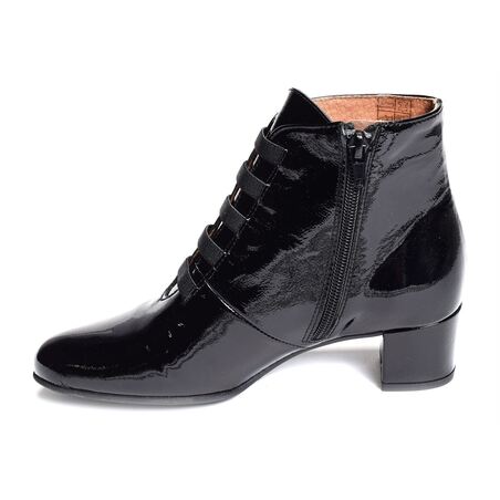 513 Verni Noir, Bottines Folie's