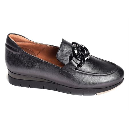 BURAT Anthracite, Mocassins Folie's