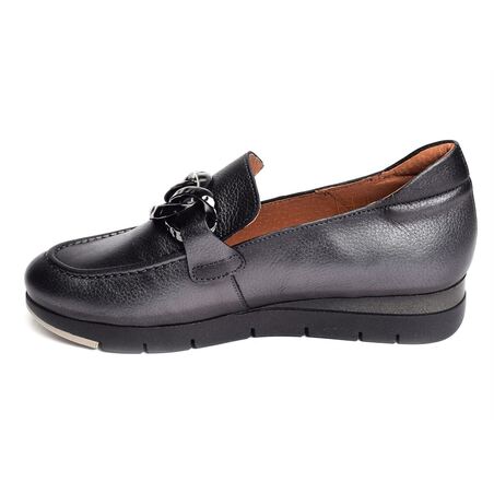 BURAT Anthracite, Mocassins Folie's