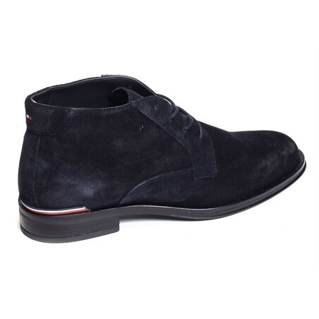 CORE RWB HILFIGER SUEDE L BOOT 4805 Marine, Boots Tommy Hilfiger