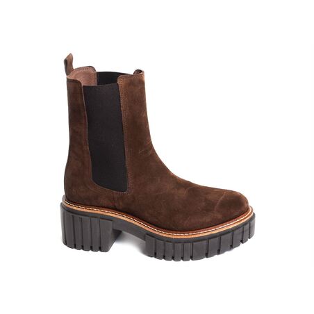 BASEA Chocolat, Chelsea boots Reqins