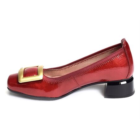 SALMA 233052 Verni Rouge, Ballerines Hispanitas