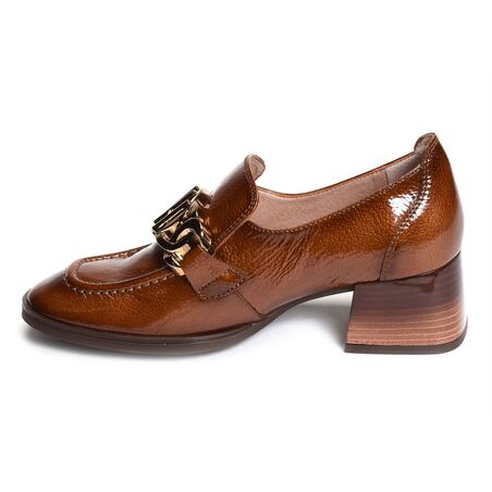 CHARLIZE 232992 Verni Camel, Mocassins Hispanitas