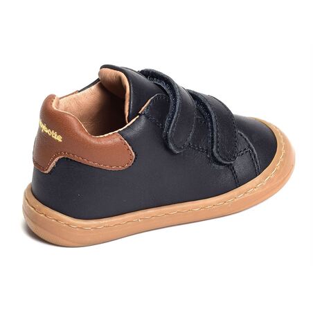 ARGO VELCRO Marine, Chaussures à Scratch Babybotte