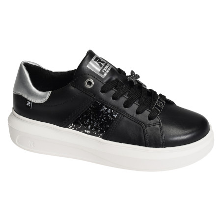 W1202 Noir, Sneakers basses Rieker