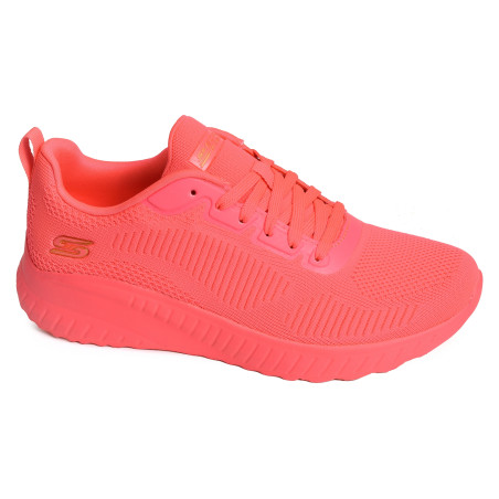 BOBS SQUAD CHAOS COOL RYTHMS Rose Fluo, Baskets running Skechers