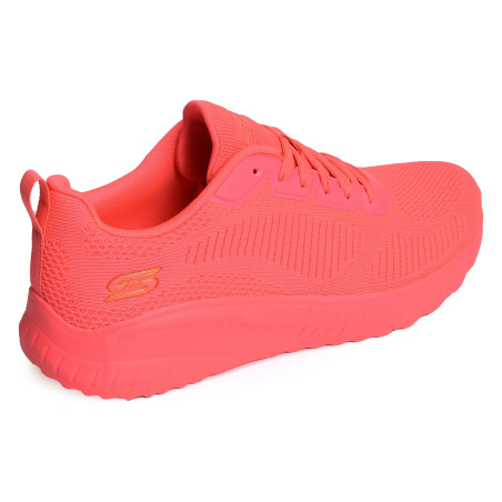 BOBS SQUAD CHAOS COOL RYTHMS Rose Fluo, Baskets running Skechers