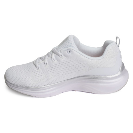 VAPOR FOAM MIDNIGHT GLIIMMER Blanc, Baskets running Skechers