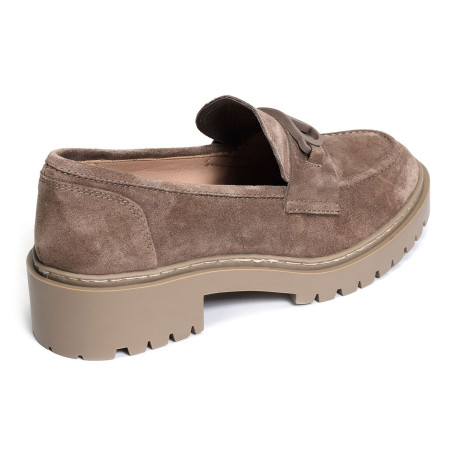 GABON Taupe, Mocassins Unisa