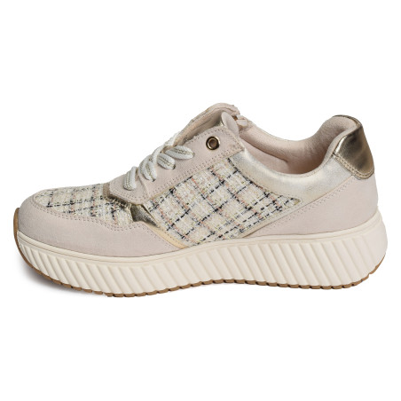 23741 Beige, Sneakers basses Marco Tozzi