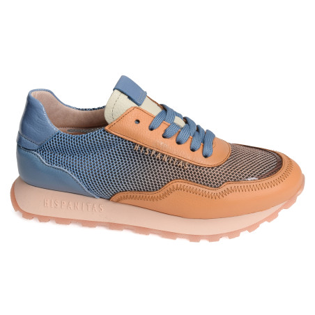 LOIRA 243231 Orange Bleu, Baskets running Hispanitas