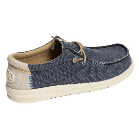 WALLY COASTLINE JUTE Marine, Chaussures basses HeyDude