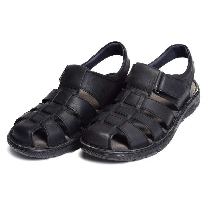 AZORES F2198 Noir, Sandales plates & Nu-Pieds Fluchos