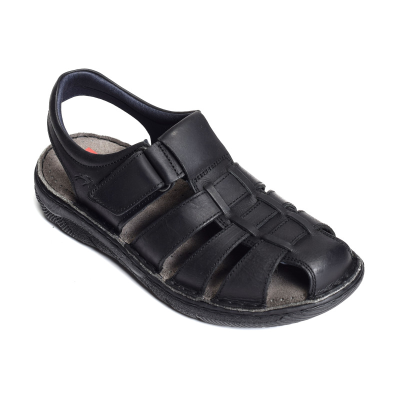 AZORES F2198 Noir, Sandales plates & Nu-Pieds Fluchos