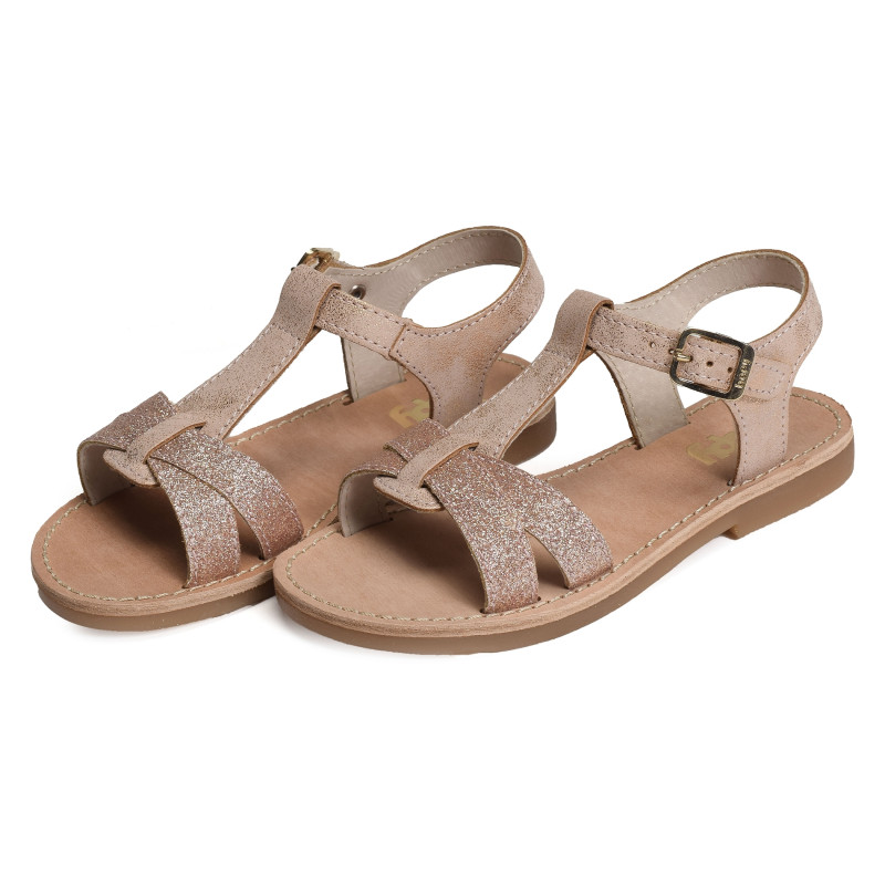 EZIPA Nude, Sandales plates & Nu-Pieds Bopy