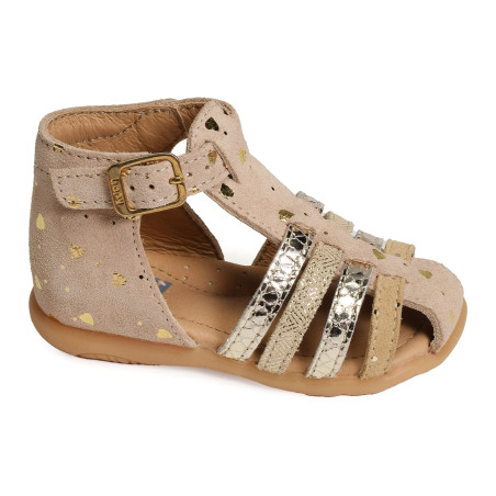 ZEPA Beige, Sandales plates & Nu-Pieds Bopy